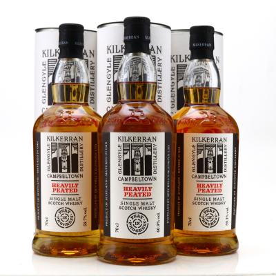 Kilkerran Heavily Peated Batches #1-3 3 x 70cl Kilkerran Heavily Peated Batches #1-3 3 x 70cl