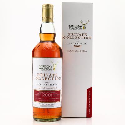 Caol Ila 2001 Gordon and MacPhail Private Collection / Hermitage Wood Finish