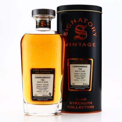 Cameronbridge 1984 Signatory Vintage 35 Year Old Cask Strength