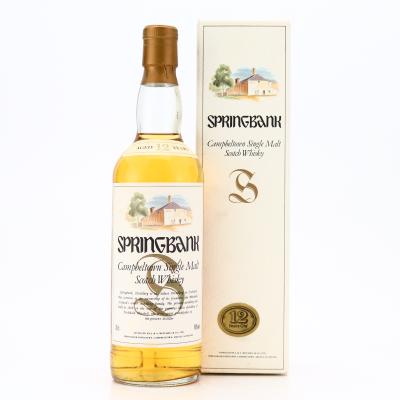 Springbank 12 Year Old 1990s Springbank 12 Year Old 1990s