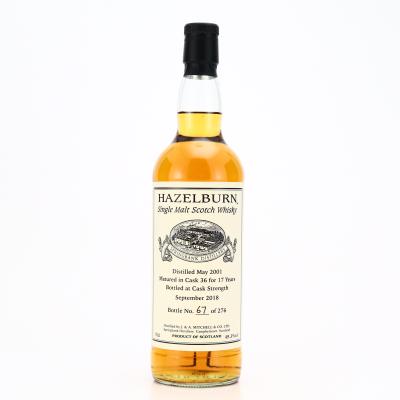 Hazelburn 2001 Single Cask 17 Year Old #36