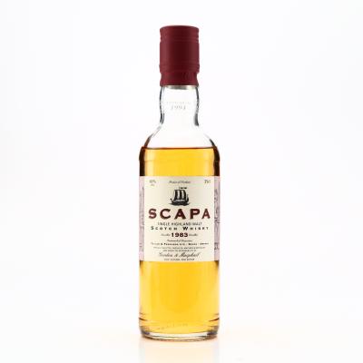 Scapa 1983 Gordon and MacPhail 35cl Scapa 1983 Gordon and MacPhail 35cl