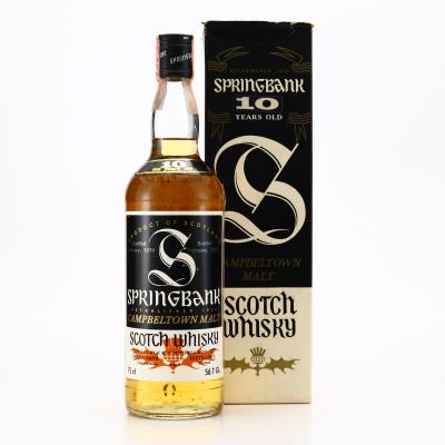 Springbank 1974 Cask Strength 10 Year Old / A. Sutti Import