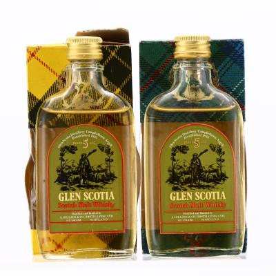 Glen Scotia 5 Year Old Miniature x 2 1970s Glen Scotia 5 Year Old Miniature x 2 1970s