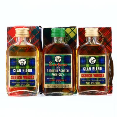 Clan Blend Miniatures x 3 1970