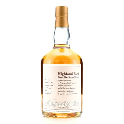 Highland Park 1977 AlteTabakstube 15 Year Old