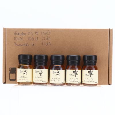 Japanese Drinks by the Dram Samples x 5 / Includes Yamazaki