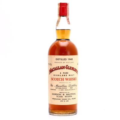 Macallan 1940 Gordon and MacPhail / Donini Import Macallan 1940 Gordon and MacPhail / Donini Import