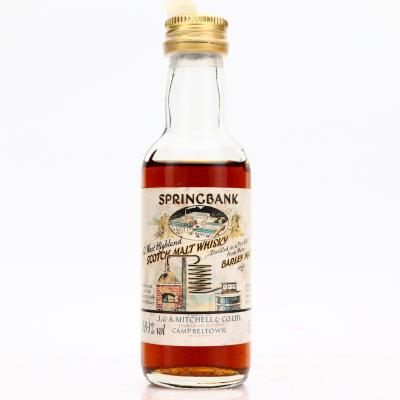 Springbank 1966 Sherry Cask 24 Year Old Miniature / Local Barley Springbank 1966 Sherry Cask 24 Year Old Miniature / Local Barley