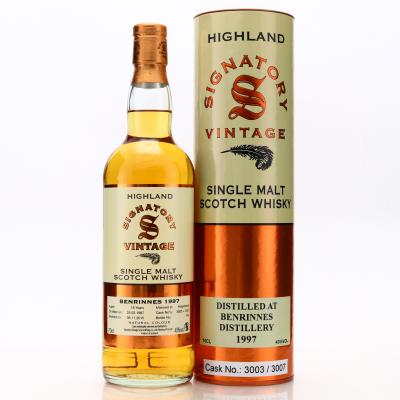 Benrinnes 1997 Signatory Vintage 18 Year Old