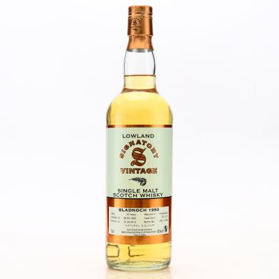 Bladnoch 1993 Signatory Vintage 20 Year Old