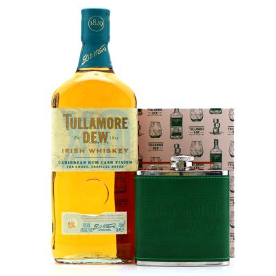 Tullamore Dew Caribbean Rum Finish with Hip-Flask