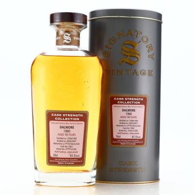 Dalmore 1990 Signatory Vintage 16 Year Old Cask Strength