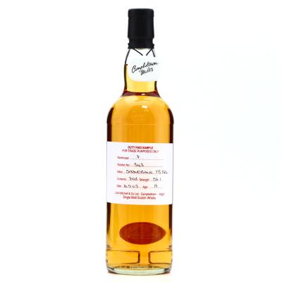 Springbank 2003 Duty Paid Sample 17 Year Old / Fresh Bourbon Barrel