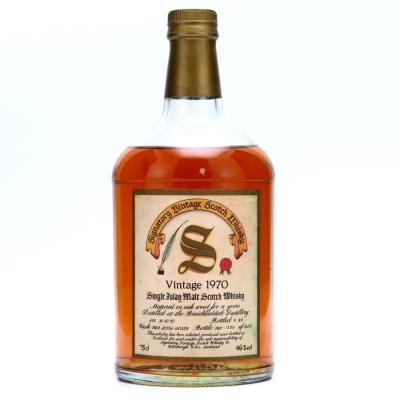 Bruichladdich 1970 Signatory Vintage 18 Year Old