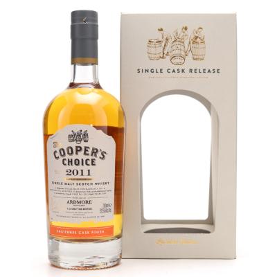 Ardmore 2011 Coopers Choice 8 Year Old Sauternes Finish