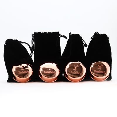 Glenfiddich Collapsible Copper Tasting Cups x 4