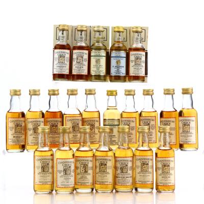 Gordon and MacPhail Connoisseurs Choice Miniature x 22 / Includes Closed Distilleries