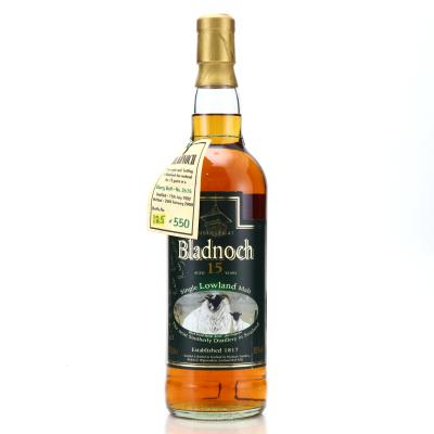 Bladnoch 1992 Single Sherry Cask 15 Year Old #2615 / Signed by Raymond Armstrong