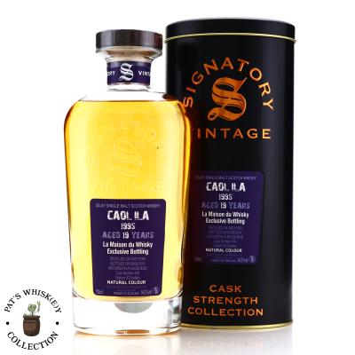 Caol Ila 1995 Signatory Vintage 19 Year Old Cask Strength / LMDW