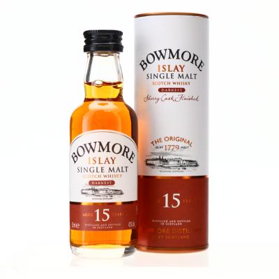 Bowmore 15 Year Old Darkest Miniature