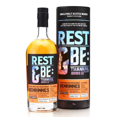 Benrinnes 1995 Rest & Be Thankful Whisky Co 19 Year Old