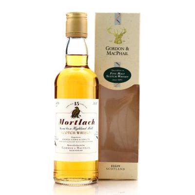 Mortlach 15 Year Old Gordon and MacPhail 35cl