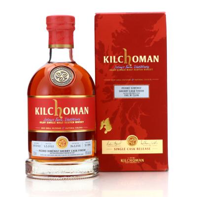 Kilchoman 2012 Single Cask PX Finish #237 / W Club