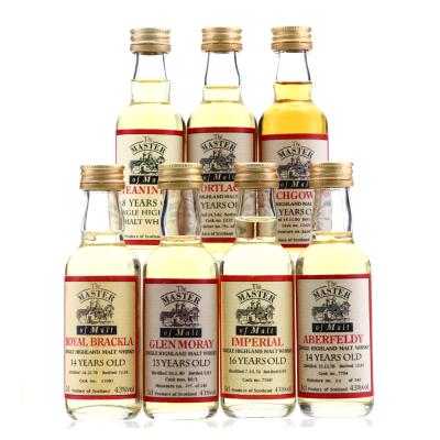 Master Of Malt Miniature x 7 / Includes Imperial