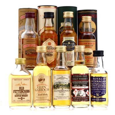 Highland Single Malt Miniature x 9