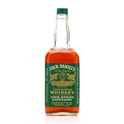 Jack Daniel's Old No.7 Green Label 90 Proof 1966