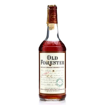 Old Forester 1951 Bottled in Bond Bourbon 86 Proof