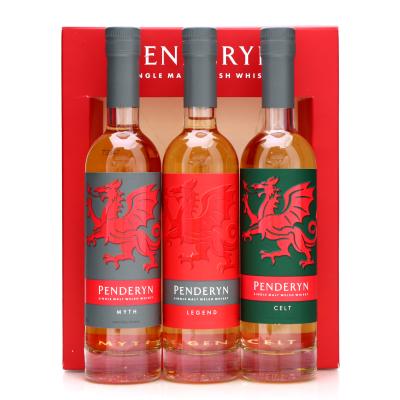 Penderyn Gift Pack 3 x 20cl