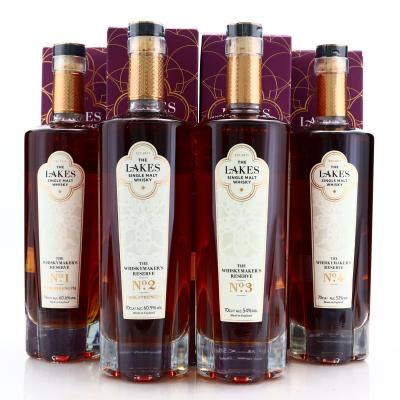 Lakes Whiskymaker's Reserve No.1-4 4 x 70cl