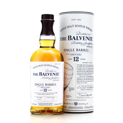 Balvenie 12 Year Old First Fill Single Barrel #3191