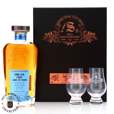 Caol Ila 1983 Signatory Vintage 35 Year Old Cask Strength / 30th Anniversary