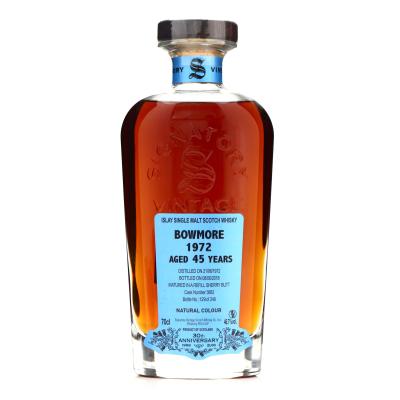 Bowmore 1972 Signatory Vintage 45 Year Old / 30th Anniversary