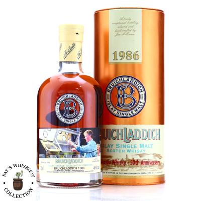 Bruichladdich 1986 Single Sherry Cask #2 / LMDW 50th Anniversary