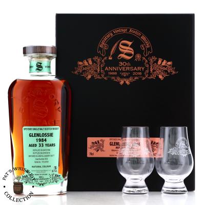 Glenlossie 1984 Signatory Vintage 33 Year Old Cask Strength / 30th Anniversary