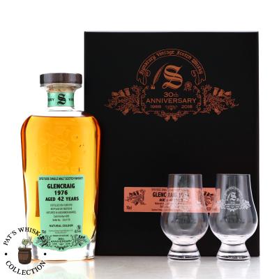 Glencraig 1976 Signatory Vintage 42 Year Old Cask Strength / 30th Anniversary