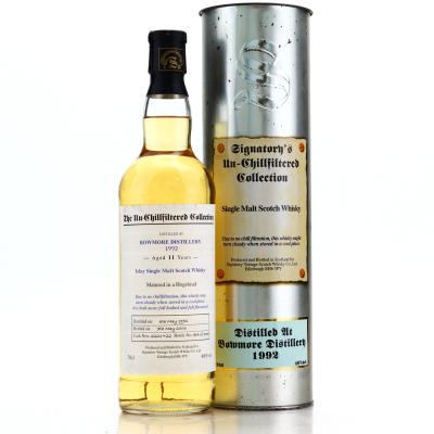 Bowmore 1992 Signatory Vintage 11 Year Old