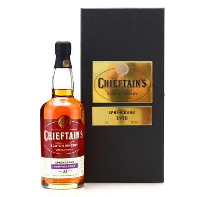 Springbank 1970 Chieftain's 33 Year Old