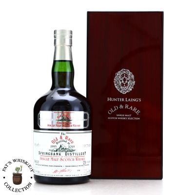 Springbank 1995 Hunter Laing 23 Year Old / Old and Rare