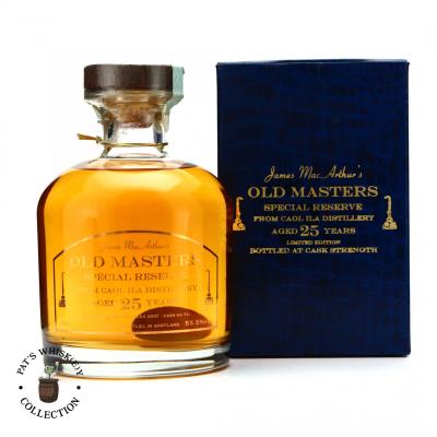 Caol Ila 1982 James MacArthur 25 Year Old Old Masters Special Reserve