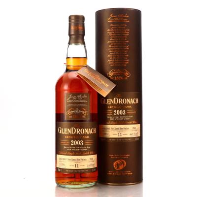 Glendronach 2003 Single PX Cask 11 Year Old #3568 / TWS