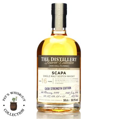 Scapa 2002 Reserve Collection 16 Year Old / Cask Strength Edition