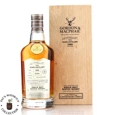 Scapa 1988 Gordon and MacPhail 30 Year Old Batch #18/069