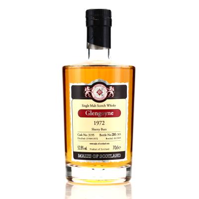 Glengoyne 1972 Malts of Scotland Sherry Butt