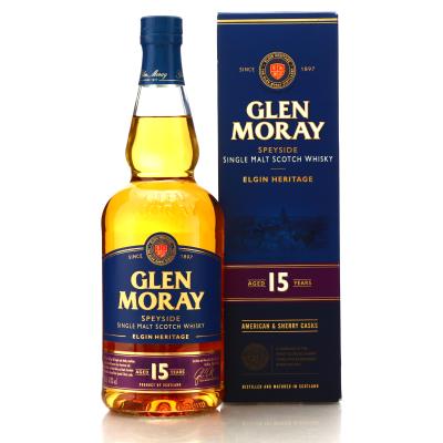 Glen Moray 15 Year Old Elgin Heritage