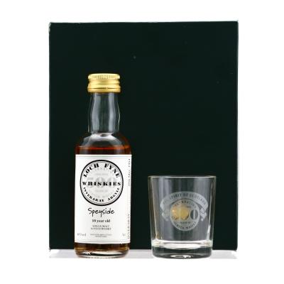 Speyside Single Malt 10 Year Old Loch Fyne Whiskies Miniature / Bottle No.1